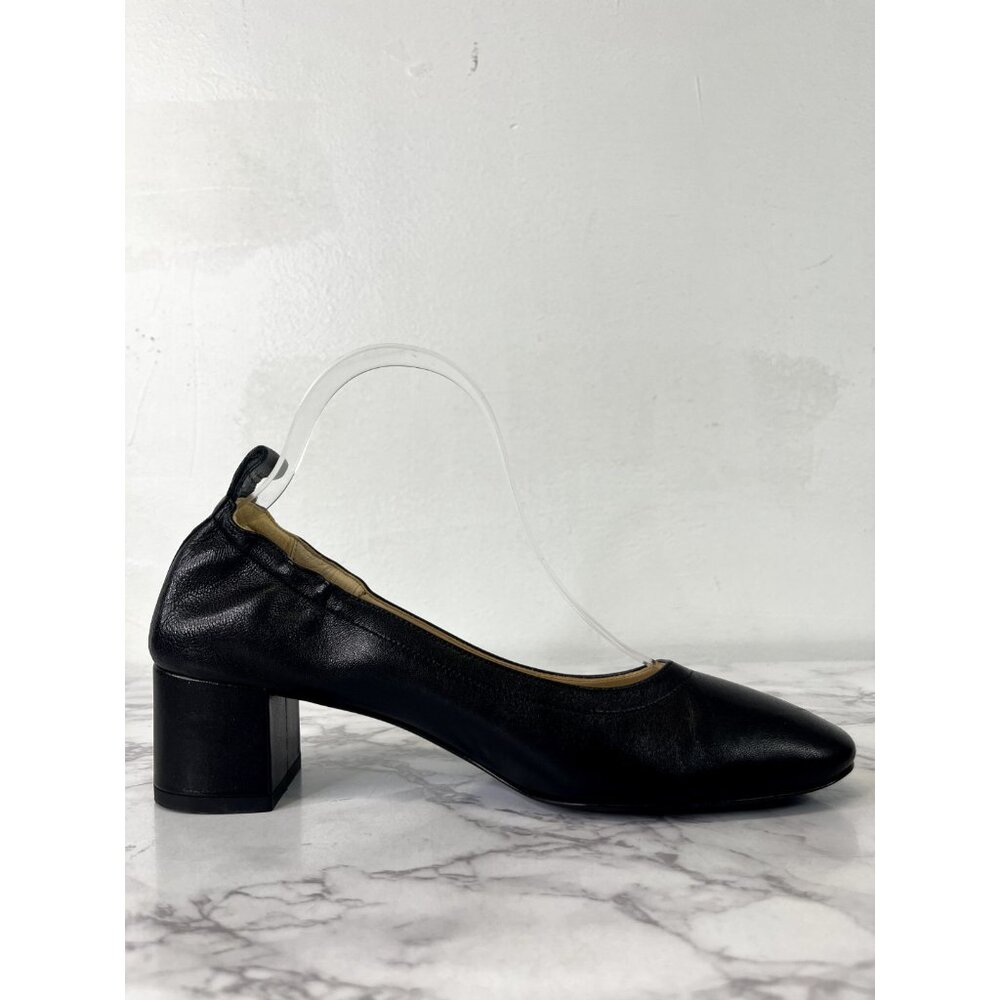 Everlane Women's Black The Italian Leather Day Heel Sz 7.5 - Picture 7 of 9